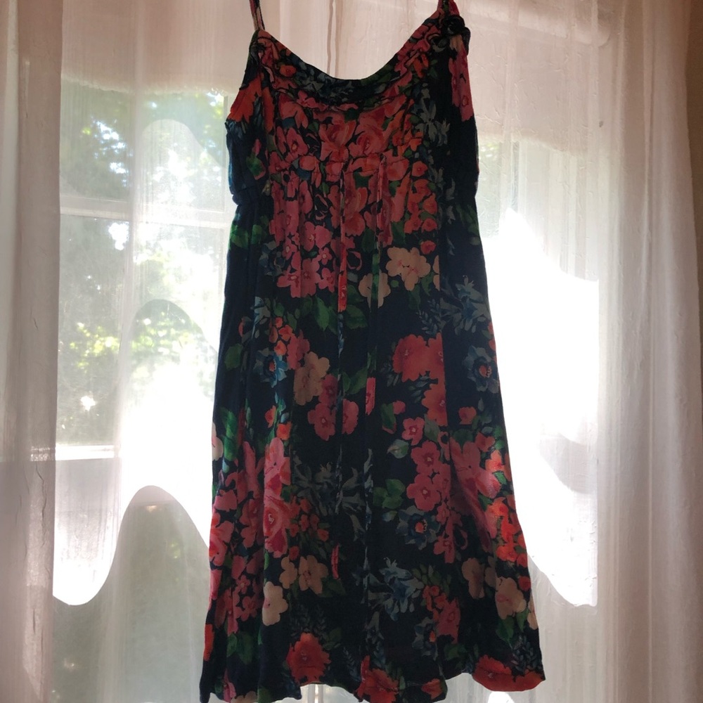 Floral mini dress